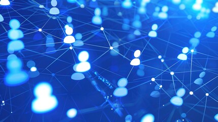 Contemporary Blue Gradient Social Media Background Design for Digital Platforms, Showcasing Trendy Hues and Modern Aesthetic for Social Networking Sites