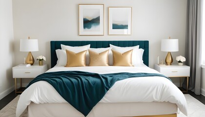 Photo interior modern design room 3d illustration