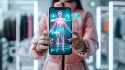 AR application in fashion for virtual fittings, interactive and convenient.