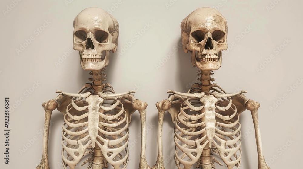 Wall mural skeletal_system_human_anatomy_and_physiology