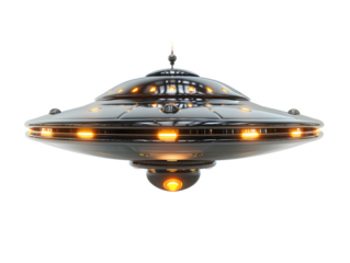 UFO, UAP inform a color saucer, Unidentified Flying Object , Unidentified Aerial Phenomena, Strange objects may come from outer space or contain unexpected technology 