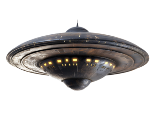 UFO, UAP inform a color saucer, Unidentified Flying Object , Unidentified Aerial Phenomena, Strange objects may come from outer space or contain unexpected technology 