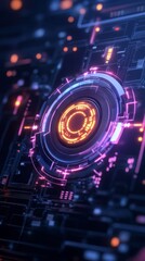 Exploring the Future A Futuristic Virtual Interface Showcasing Dynamic Digital Layers and CuttingEdge Technology for an Enhanced User Experience