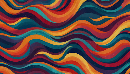 Obraz premium Abstract background, A colorful abstract background design. Generative Ai