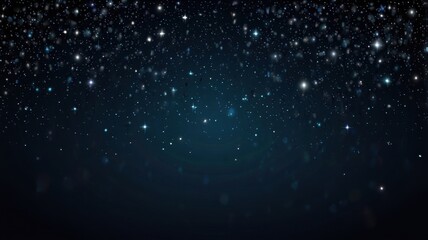 Fototapeta premium Enchanted Night: Sparkling Background Illustration