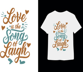 Love t shirt design
