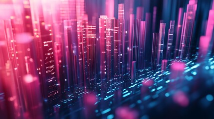 Obraz premium 3d rendered image, perfectly usable for all kinds of topics related to data and digital analytics