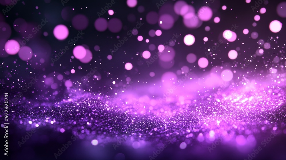 Poster a dynamic wave on an abstract background. dots on an abstract technology background. a big data conc