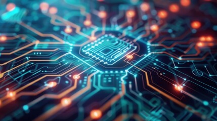 Obraz premium Decentralized exchange with cross-chain compatibility, versatile and efficient.