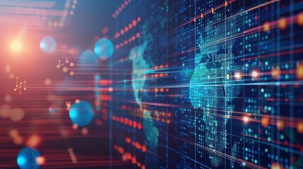 Decentralized internet infrastructure with distributed nodes, robust and secure.