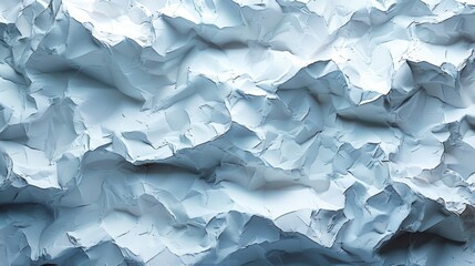Fototapeta premium Craft a digital mockup showcasing a white blank crumpled paper