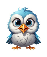  Funny Grumpy Bird Clipart.
