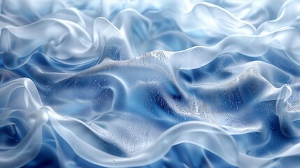 Obraz premium Create isolated cellophane or polyethylene wrapper designs, showcasing their transparency and texture.