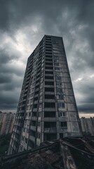 skyscrapers in the city