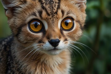 close up of a lynx