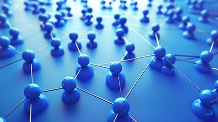 Contemporary Blue Gradient Social Media Background Design for Digital Platforms, Showcasing Trendy Hues and Modern Aesthetic for Social Networking Sites