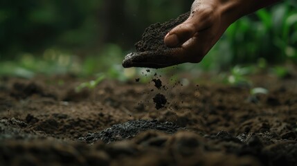 The Hand with Soil