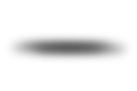 transparent shadow effect. Realistic shadow drop isolated on transparent background. PNG gradient shadow. Design elements isolated. object for Poster, flyer, business card. Flat lay, top view