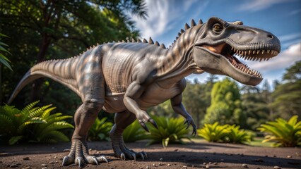 Fototapeta premium majungasaurus dinosaur background