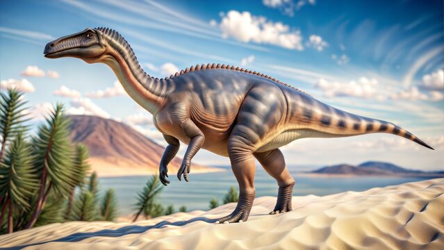 maiasaura dinosaur background