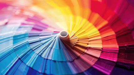 the color wheel and fluid representations of color