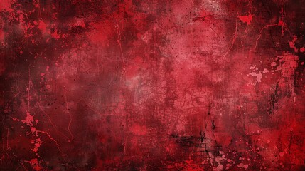 Obraz premium Dark red horror scary background, Grunge horror texture