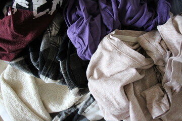 pile of clothes
