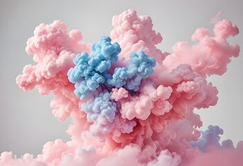 Fototapeta premium smoke texture pattern with various colors