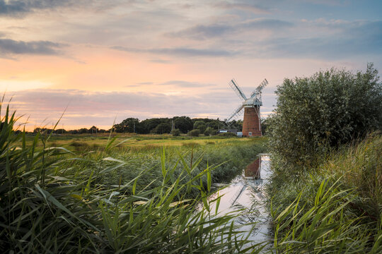 Horsey Mill Sunset