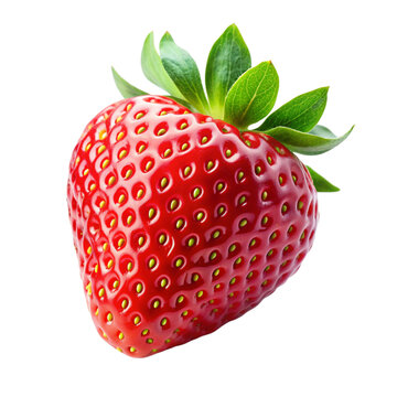 strawberry isolated on transparent background