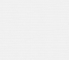 Honeycomb background featuring a simple hexagon grid. Seamless tileable vector illustration.