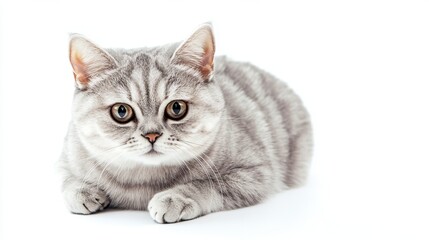 Obraz premium Playful Gray Cat