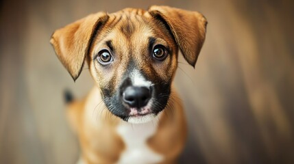 Obraz premium Adorable Puppy Portrait