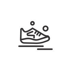 Collection of outline Sports icons. Vector illustration.