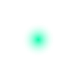 Glowing blue light effect