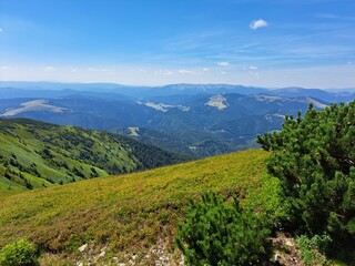 Obraz premium landscape in summer mountains Slovakia 