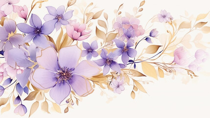 Luxurious golden wallpaper