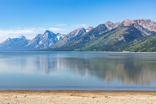 Jackson Lake Overlook, Grand Teton, Wyoming