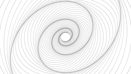 Funnel shaped line pattern, abstract geometric background for business, technology, science concept