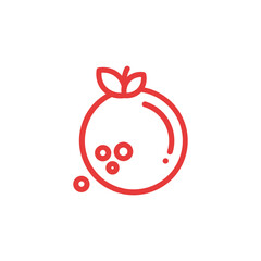 Chinese New Year Icon Vector.  Asian Chinese New Year holiday decoration vector icon. Illustration of oriental cultural traditions.