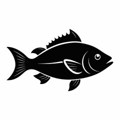 Snapper Black silhouette