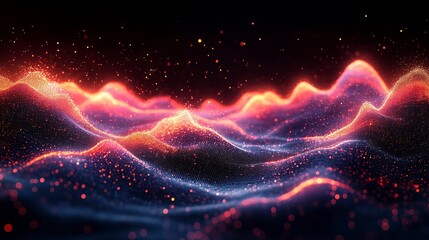 Fototapeta premium Financial stock market diagram with graph lines, chart with rising and falling lines, detailed and intricate stock market. Ai generative