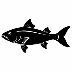 Haddock Black silhouette