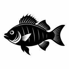 Perch Black silhouette