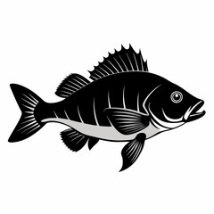 Perch Black silhouette