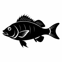 Perch Black silhouette