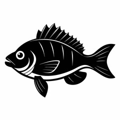 Perch Black silhouette
