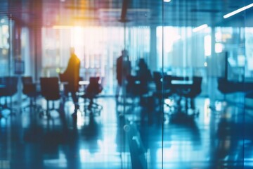 Interior of a startup company office