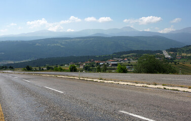 A view from Daday district in Kastamonu, Turkey.
