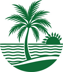 tree silhouette vector illustration